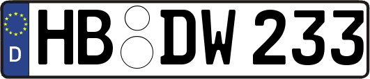 HB-DW233