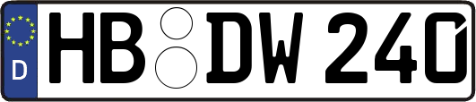 HB-DW240