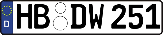 HB-DW251