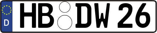 HB-DW26
