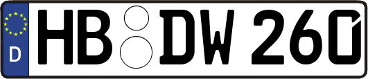 HB-DW260