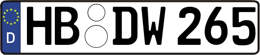 HB-DW265
