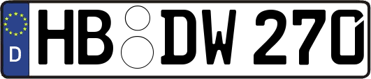 HB-DW270