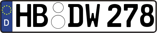 HB-DW278