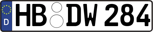 HB-DW284