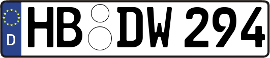 HB-DW294