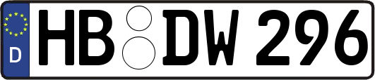 HB-DW296