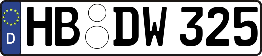 HB-DW325