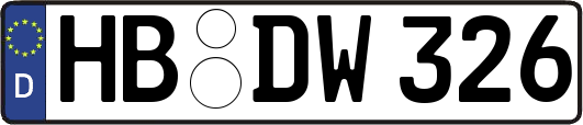 HB-DW326