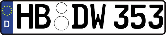 HB-DW353