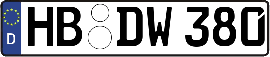 HB-DW380