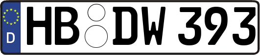 HB-DW393