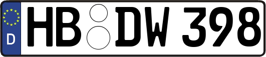 HB-DW398