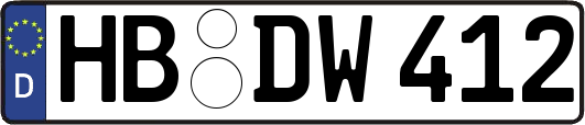 HB-DW412