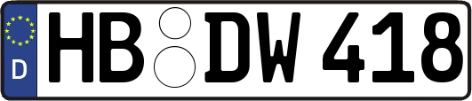 HB-DW418