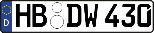 HB-DW430