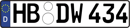 HB-DW434