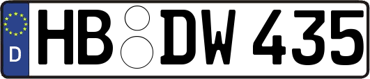 HB-DW435