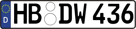 HB-DW436