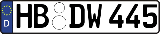 HB-DW445