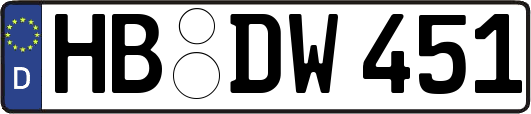HB-DW451