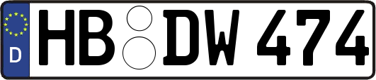 HB-DW474