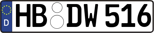 HB-DW516