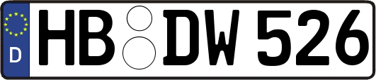 HB-DW526