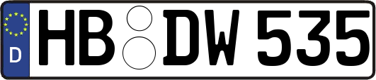 HB-DW535