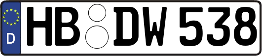 HB-DW538