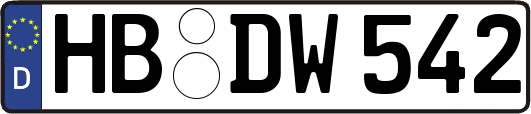 HB-DW542