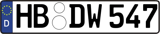 HB-DW547