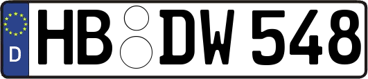 HB-DW548