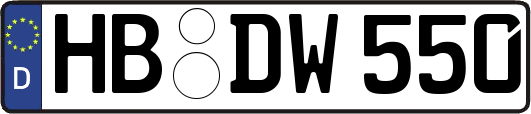 HB-DW550