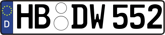 HB-DW552