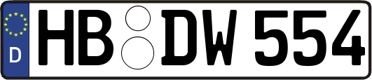 HB-DW554