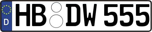 HB-DW555
