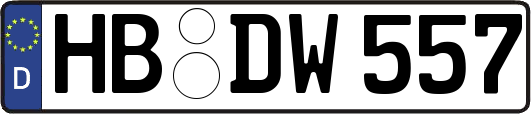 HB-DW557