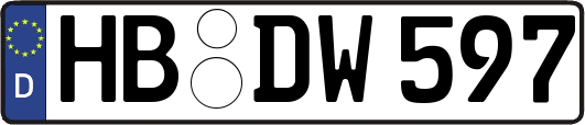 HB-DW597