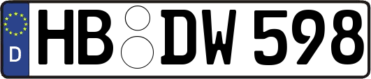HB-DW598