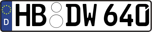 HB-DW640