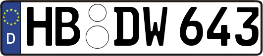 HB-DW643