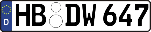 HB-DW647
