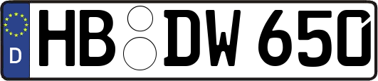 HB-DW650