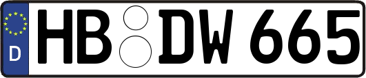 HB-DW665