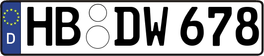 HB-DW678