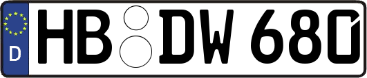 HB-DW680