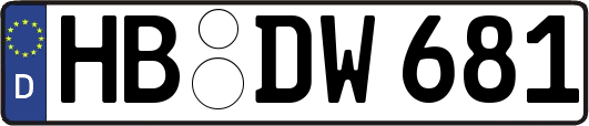 HB-DW681
