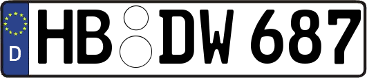 HB-DW687