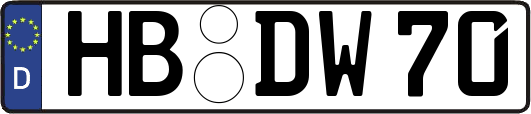 HB-DW70